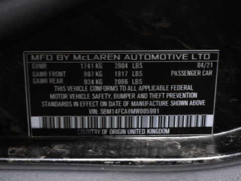Used 2021 McLaren 720S Performance RWD image 88