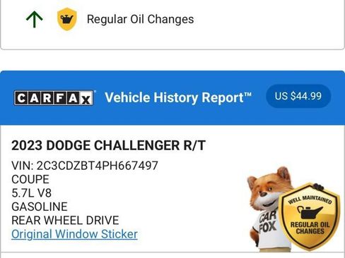 Used 2023 Dodge Challenger R/T w/ Performance Handling Group image 7