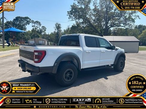 Used 2023 Ford F150 Raptor w/ Blue Interior Package AWD/4WD image 12