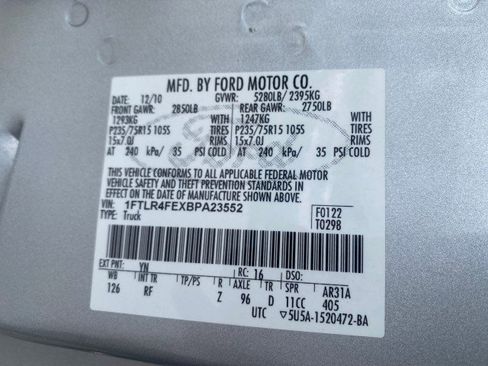 Used 2011 Ford Ranger XLT w/ Payload Pkg 2 image 75