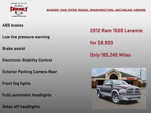 Used 2012 RAM 1500 Laramie AWD/4WD image 25