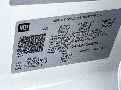 Used 2021 Chevrolet Silverado 1500 LT Trail Boss w/ Convenience Package II image 32