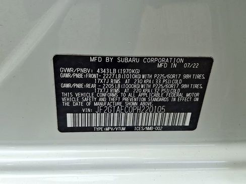 Used 2023 Subaru Crosstrek 2.0i Premium AWD/4WD image 28
