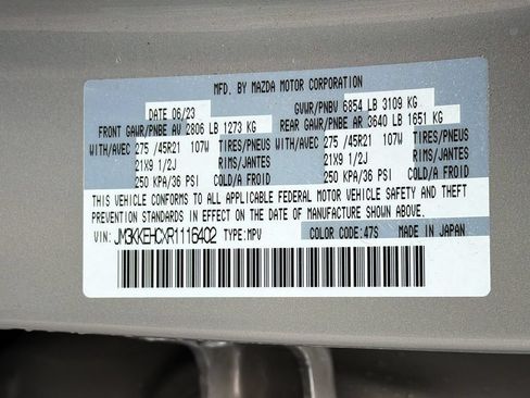 Used 2024 MAZDA CX-90 3.3 Turbo S w/ Premium Plus AWD/4WD image 38