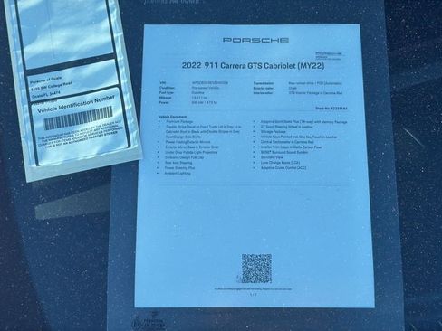 Certified 2022 Porsche 911 Carrera GTS image 21