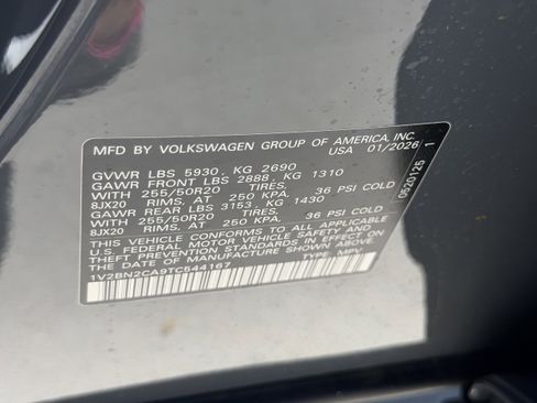 New 2026 Volkswagen Atlas SEL AWD/4WD image 31