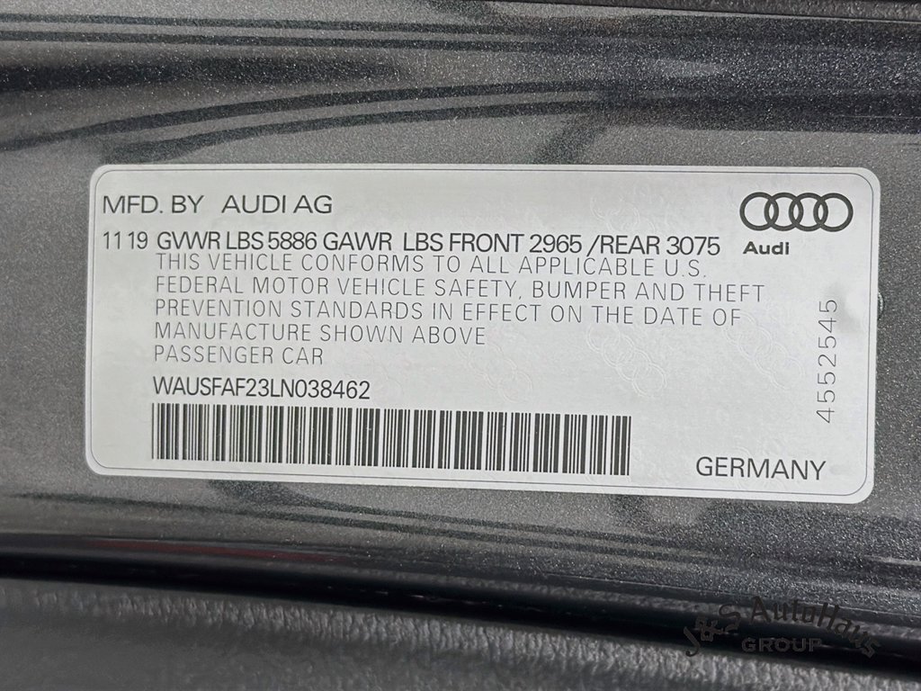 Used 2020 Audi S7 Prestige w/ Prestige Package AWD/4WD image 40
