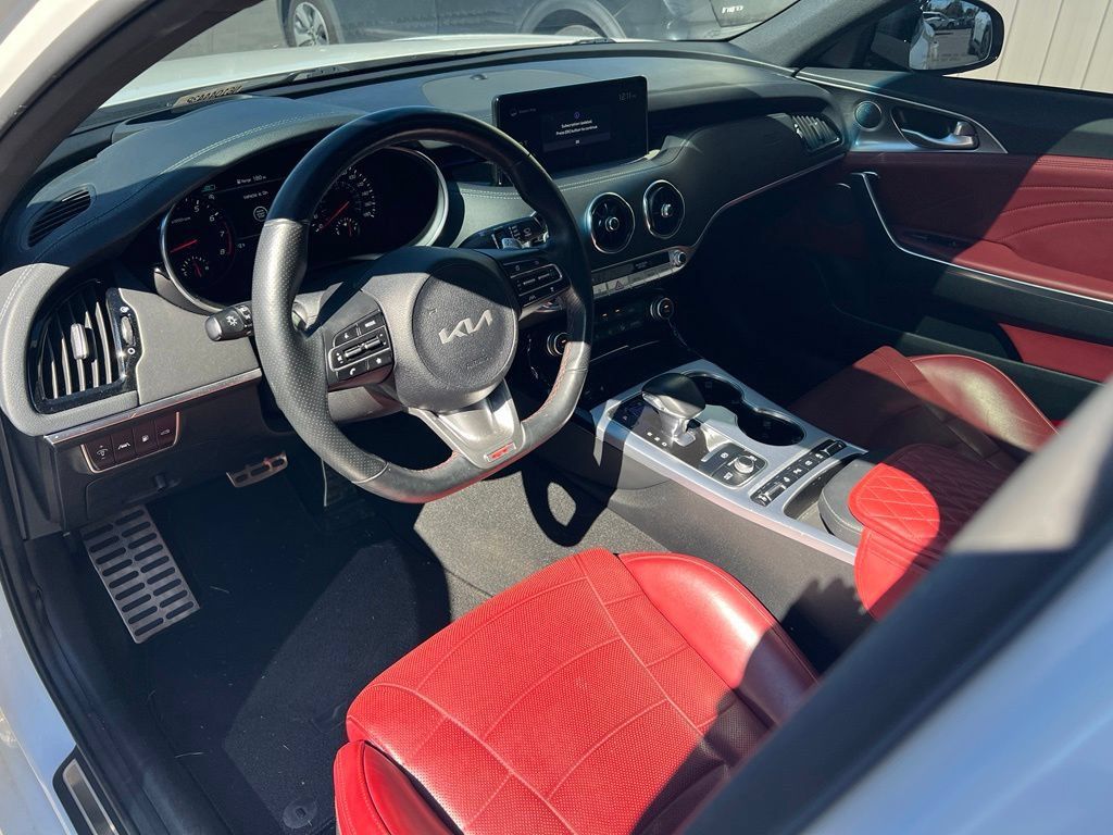 Certified 2022 Kia Stinger GT2 w/ Red Interior Color Package AWD/4WD image 15