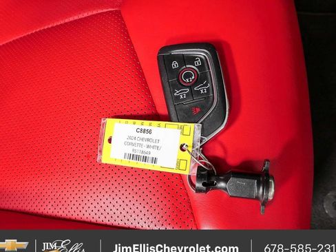 Certified 2024 Chevrolet Corvette Stingray Preferred Cpe w/ Stealth Interior Trim Package RWD image 20