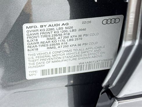 Used 2026 Audi Q3 quattro 2.0T AWD/4WD image 33