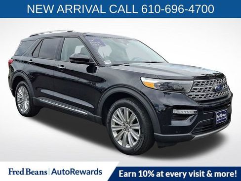 Certified 2023 Ford Explorer Limited w/ Limited Technology Package AWD/4WD image 1