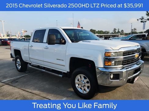 Used 2015 Chevrolet Silverado 2500 LTZ w/ Duramax Plus Package AWD/4WD image 1