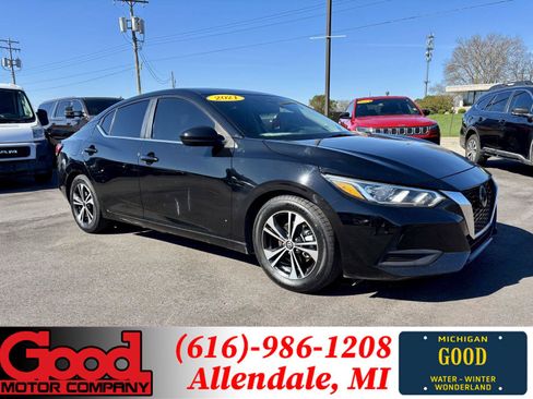 Used 2021 Nissan Sentra SV FWD image 1