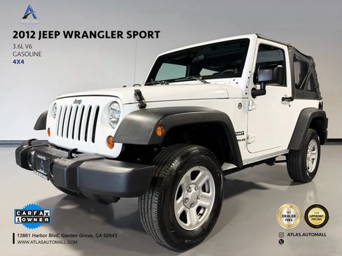 Used 2012 Jeep Wrangler Sport AWD/4WD image 1