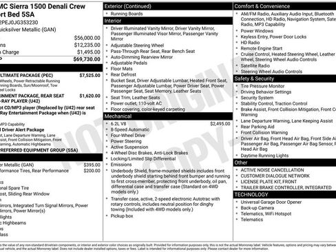 Used 2018 GMC Sierra 1500 Denali w/ Denali Ultimate Package image 22