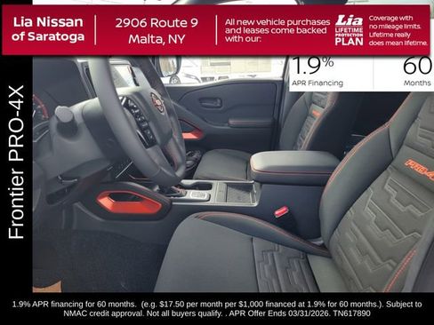 New 2026 Nissan Frontier PRO-4X w/ Pro-4x Convenience Package image 16