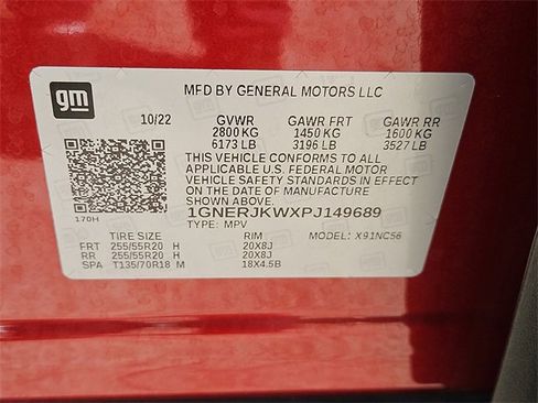 Used 2023 Chevrolet Traverse RS image 30