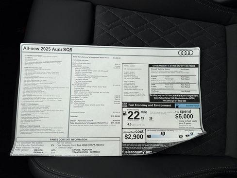 New 2025 Audi SQ5 Premium Plus image 33