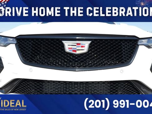 Used 2021 Cadillac CT4 V w/ Technology Package AWD/4WD image 3