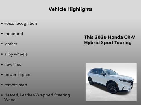 New 2026 Honda CR-V Sport Touring image 15