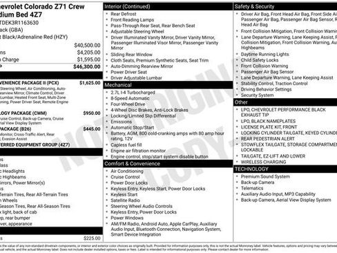 Used 2024 Chevrolet Colorado Z71 w/ Z71 Convenience Package 2 AWD/4WD image 2