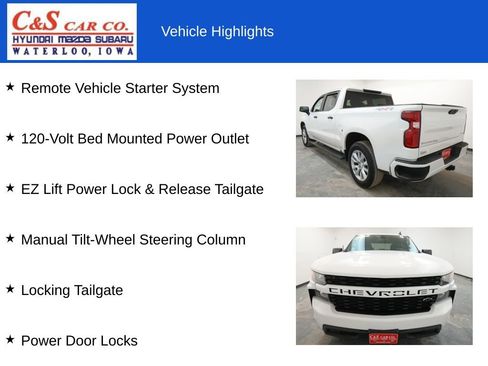 Used 2020 Chevrolet Silverado 1500 Custom w/ Custom Value Package image 19