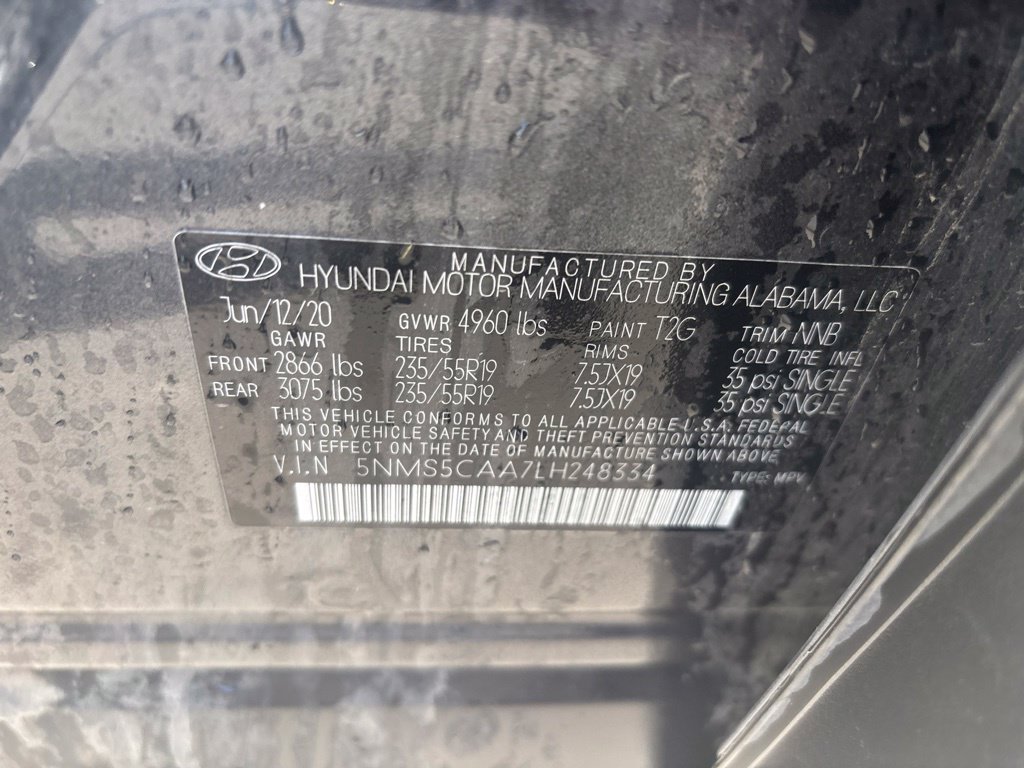 Used 2020 Hyundai Santa Fe Limited AWD/4WD image 12
