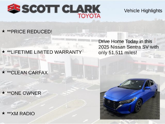 Used 2025 Nissan Sentra SV FWD image 12
