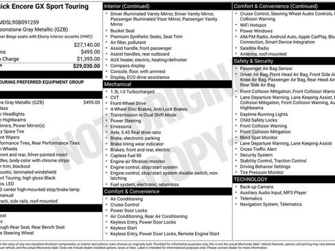 Used 2025 Buick Encore GX Sport Touring image 4