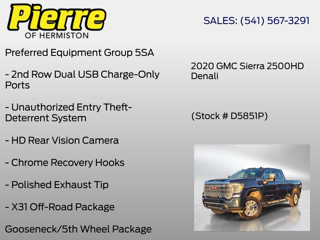 Used 2020 GMC Sierra 2500 Denali w/ Denali Ultimate Package AWD/4WD image 36