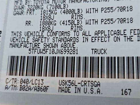 Used 2018 Toyota Tundra SR image 32