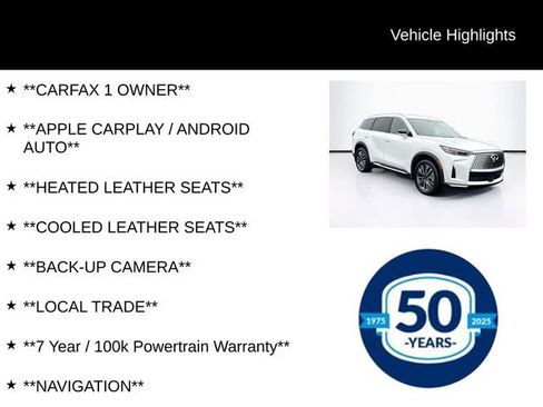 Used 2026 INFINITI QX60 Luxe w/ Cargo Package AWD/4WD image 8