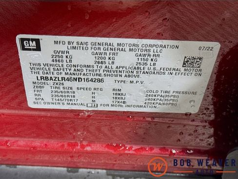 Certified 2022 Buick Envision Preferred image 33