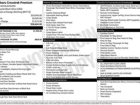 Used 2020 Subaru Crosstrek 2.0i Premium w/ Moonroof Package 2 image 3