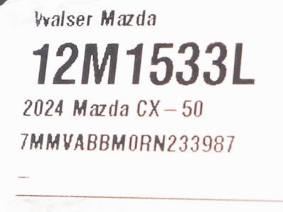 Used 2024 MAZDA CX-50 AWD 2.5 S w/ Preferred Package image 30