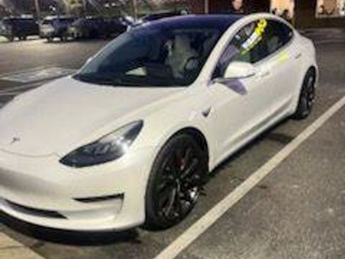 Used 2020 Tesla Model 3 Performance AWD/4WD image 1