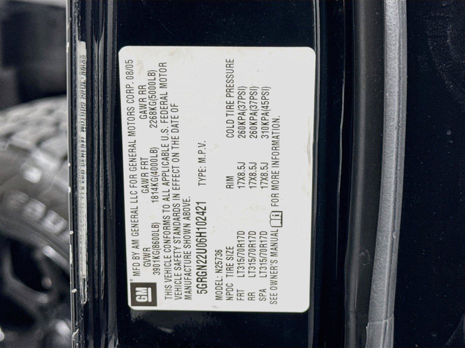 Used 2006 HUMMER H2 SUT AWD/4WD image 35