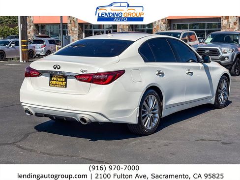 Used 2023 INFINITI Q50 Luxe w/ Cargo Package RWD image 4