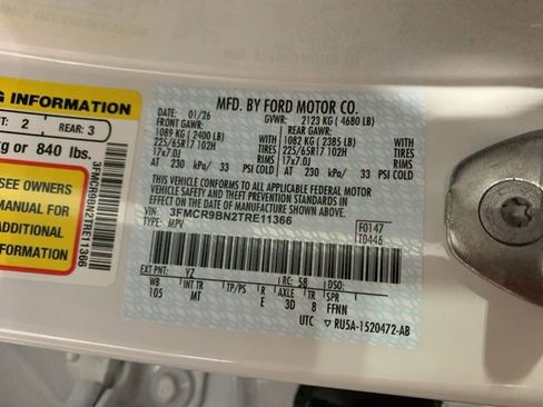 New 2026 Ford Bronco Sport Big Bend w/ Convenience Package image 11