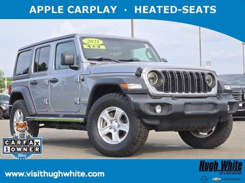 Used 2021 Jeep Wrangler Unlimited Sport AWD/4WD image 1