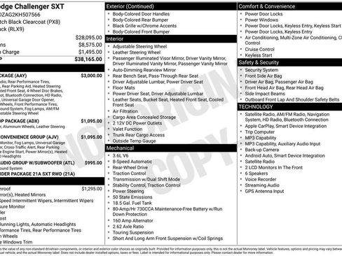 Used 2019 Dodge Challenger SXT w/ Plus Package RWD image 34