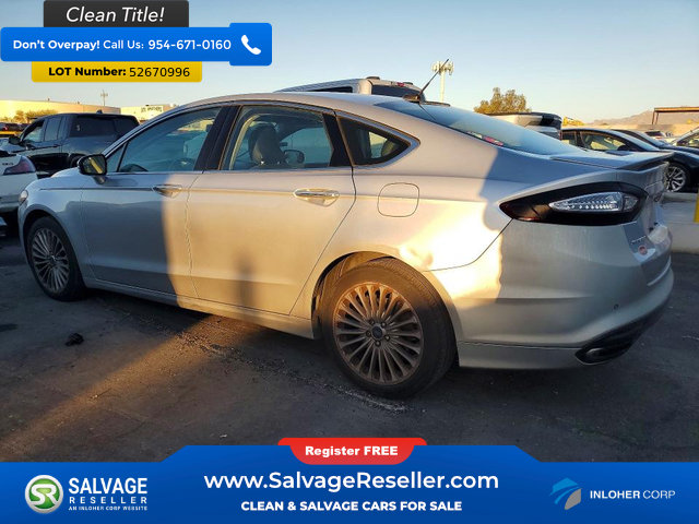 Used 2016 Ford Fusion Titanium FWD image 3