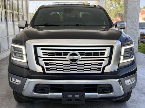 Used 2021 Nissan Titan Platinum Reserve w/ Moonroof Package AWD/4WD image 12