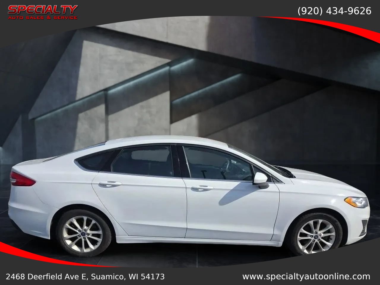 Used 2020 Ford Fusion SE FWD image 7