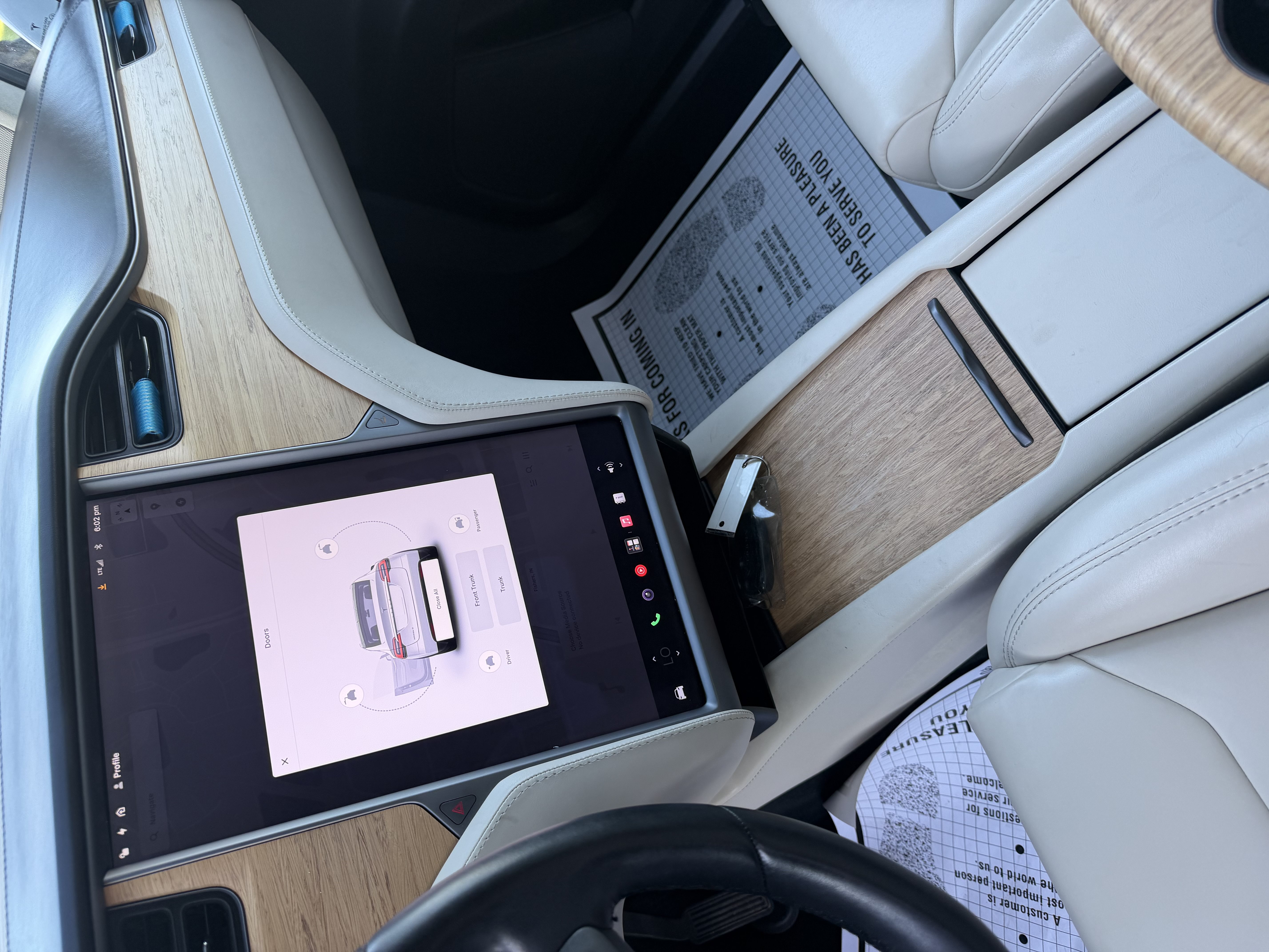 Used 2018 Tesla Model X 75D AWD/4WD image 8