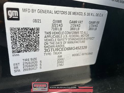 Used 2021 GMC Sierra 1500 Elevation image 33