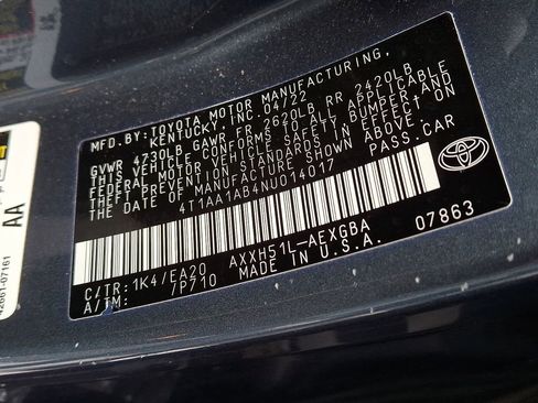 Used 2022 Toyota Avalon XLE w/ Moonroof Package image 26