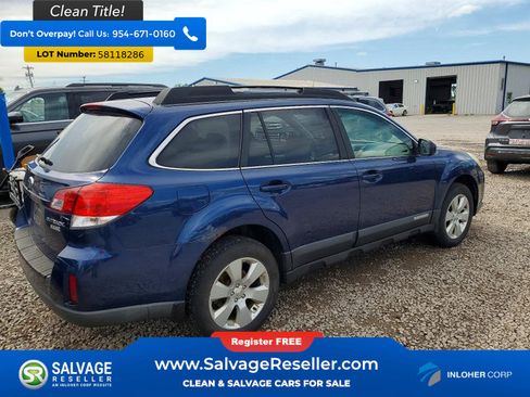 Used 2011 Subaru Outback 2.5i Premium AWD/4WD image 4