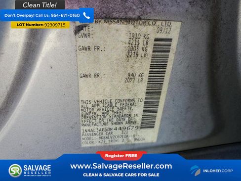 Used 2013 Nissan Altima 2.5 SL w/ Technology Pkg image 16