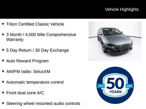 Used 2019 Hyundai Elantra Value Edition FWD image 8